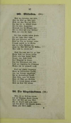 91. Die Abgeschiedenen