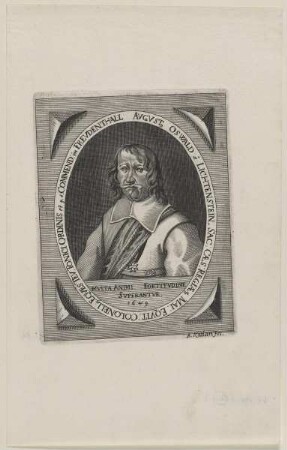 Bildnis des Avgvstus Oswald Lichtenstein