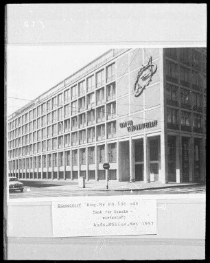 Bankgebäude : Düsseldorf, Bank für Gemeinwirtschaft