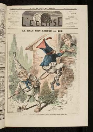 La fille bien gardée, par Job