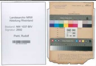 Entnazifizierung Rudolf Piehl , geb. 02.05.1898 (Uhrmacher)
