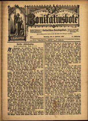 Ausgabe vom Sonntag, den 18. Februar 1894.