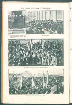 Las fiestas españolas del domingo