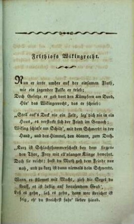 Frithiof : eine Sage nordischer Vorzeit, 2
