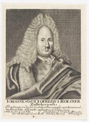 Bildnis des Iohannes Gottofredvs Roesner
