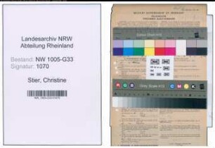 Entnazifizierung Christine Stier , geb. 22.09.1900 (Lehrerin)
