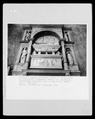 Grabdenkmal des Dogen Niccoló