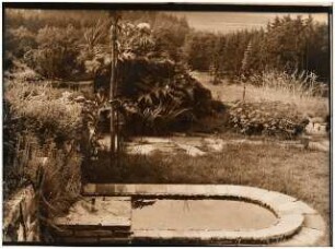 Garten von Bauer, Rhode: Wasserbecken