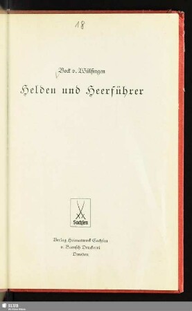 Helden und Heerführer