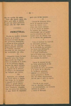 Primaveral
