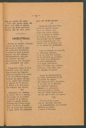 Primaveral