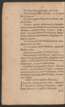 De Etymologia.