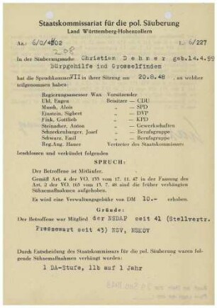 Dehner, Christian
