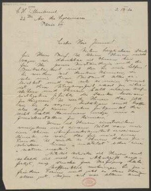 Brief an Otto Junne : 03.08.1930