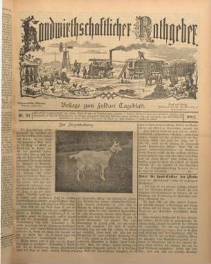 23: Beilage vom Montag, den 05. November 1894
