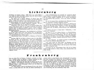 Frankenberg, Lichtenberg