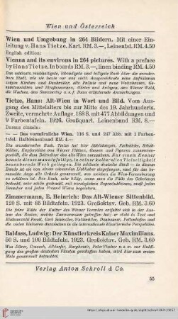 Wien und Österreich