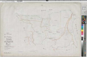 Hesselbach (Laasphe), Teilung Hesselbach, Urkarte II Flur 8