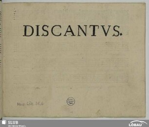 Discantus.