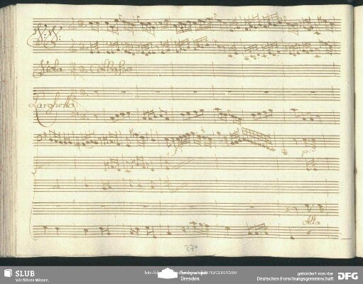 Aria: "Alla larga signore"