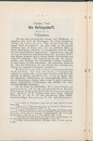 Erster Teil: Die Gefolgschaft.