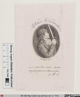 Bildnis Tadeusz (Andrzej Bonaventura) Kościuszko