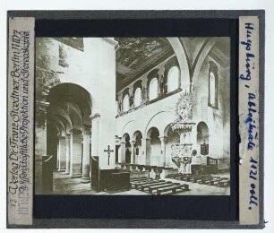 Huy, Kloster Huysburg : Innenansicht, Blick aus dem S-QH