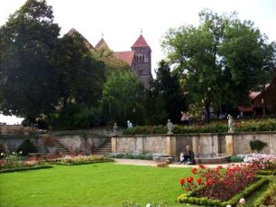 Quedlinburg: Schloßterrasse