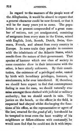 Manners and hospitality of the .Americans