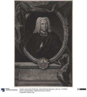 Porträt des Johann Michael Hallwachs