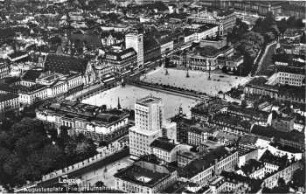 Leipzig: Augustusplatz (Fliegeraufnahme)
