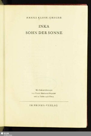 Inka, Sohn der Sonne