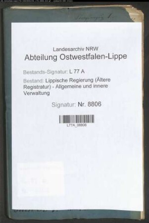 Straßenzug I.- Distrikt 12 Langenholzhausen bis zur Grenze vor Möllenbeck