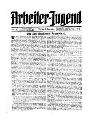 Der Deutschnationale Jugendbund
