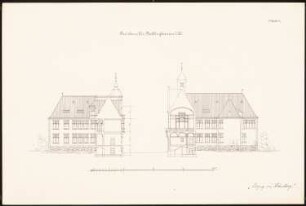 Kreishaus Recklinghausen: 2 Schnitte