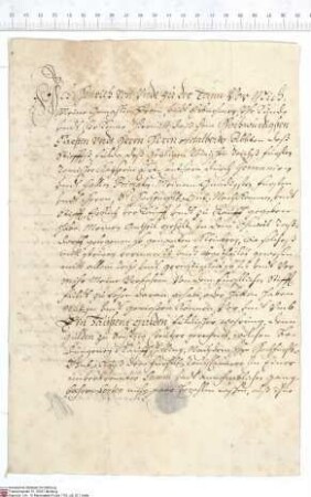 Heinrich von der Tann bekundet für sich und seine Erben, dass er an Adalbert [von Schleifras], Abt von Fulda und dessen Nachfolger seinen Anteil a...