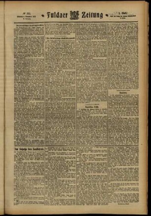 Zweite Ausgabe vom Mittwoch, den 06. November 1912.