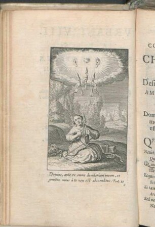 Domine, ante te omne desiderium meum, et gemitus meus à te non est absconditus. Psal. 37.