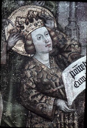 Vision der heiligen Elisabeth von der Dornenkrönung