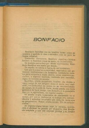 Bonifacio