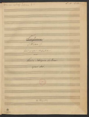 Sinfonien; orch; F-Dur; 41