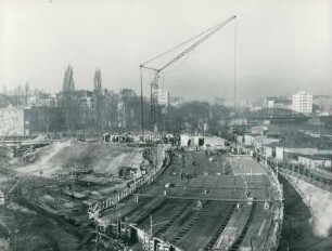Auguste-Viktoria-Brücke, 1956-1957