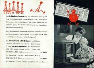 Telefunken Meistersuper und Telefunkensuper Deutschland Trennsicher, spielsicher, zukunftssicher