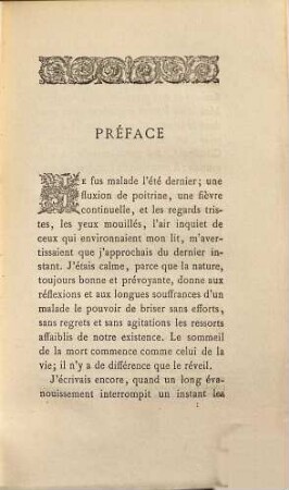 Les Veillées d'un Malade