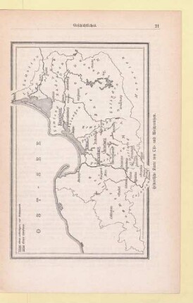 Historische Karte von Ost- und Westpreußen