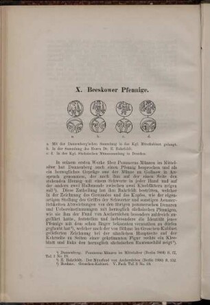 X. Beeskower Pfennige