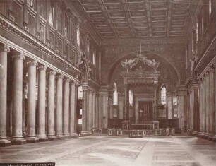 Innenansicht der Kirche Santa Maria Maggiore in Rom