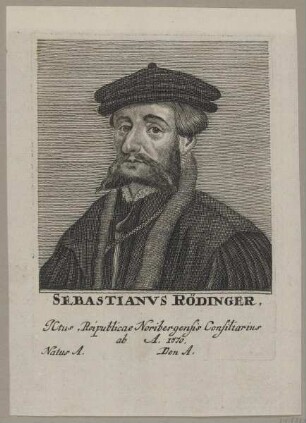 Bildnis des Sebastianvs Rödinger