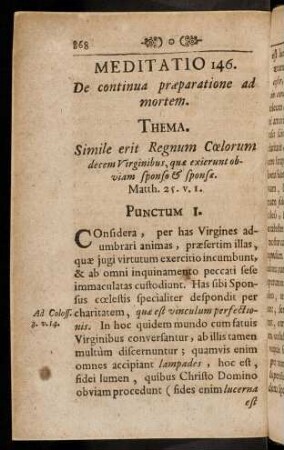 868-874, Meditatio 146