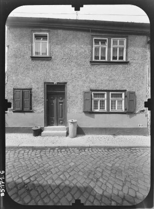Erfurt-Altstadt, Glockengasse 5. Wohnhaus. Straßenfront